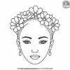 Hippie Headband Coloring Pages