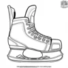 Hockey Boots Coloring Pages