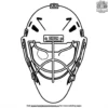 Hockey Goalie Mask Coloring Pages