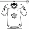 Hockey Jersey Coloring Pages