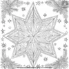 Holiday Star Ornament Coloring Pages