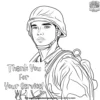 Honoring Our Heroes Thank You Coloring Pages