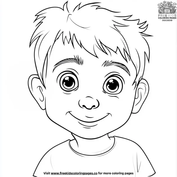 Hopeful expressions coloring pages