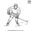 Ice Hockey Coloring Pages