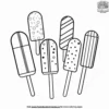 Ice Pop Joy Coloring Pages