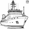 Icebreaker Coloring Pages