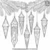 Icicle Ornament Coloring Pages