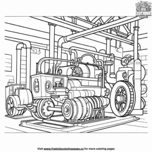 Industrial Revolution Coloring Pages