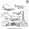 Jetsetter Journeys Coloring Pages