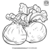 Jicama Coloring Pages