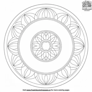 Kaleidoscopes Coloring Pages