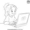 Kindness Through Technology Coloring Pages