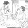 Kindness in Healthcare Coloring Pages