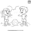 Kindness in Sports Coloring Pages