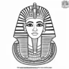 King Tut Coloring Pages