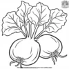 Kohlrabi Coloring Pages