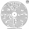 Labyrinths Coloring Pages