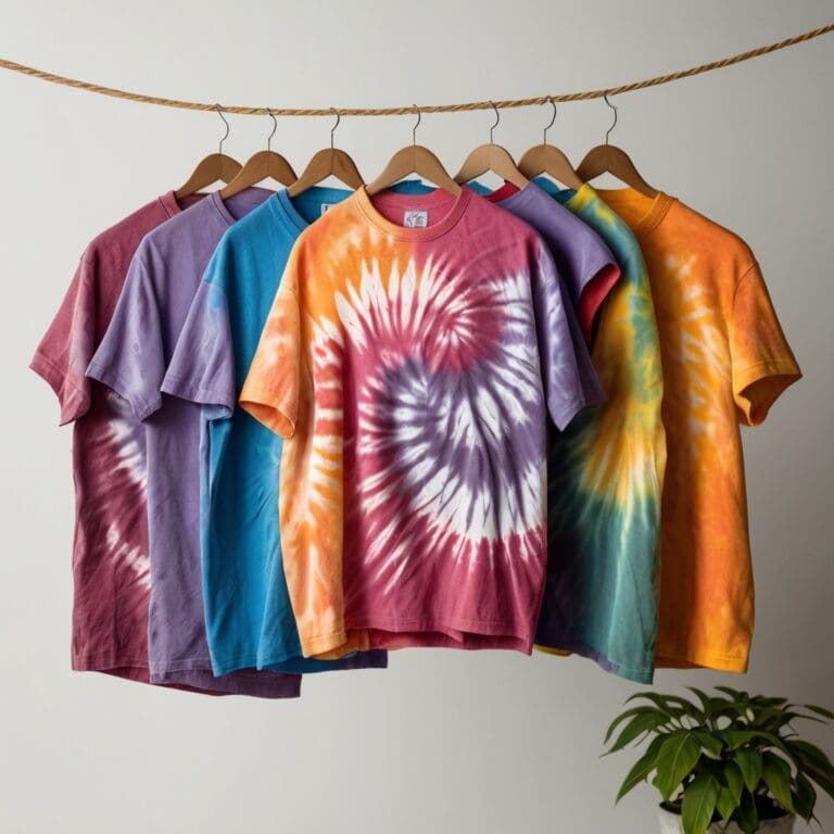 Tie dye shirt instructions