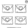 Love Letters Coloring Pages