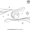 Lunar Dance Coloring Pages