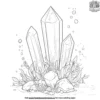 Magical Crystals Coloring Pages