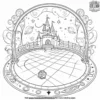 Magical Dance Floor Coloring Pages