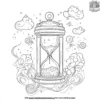 Magical Hourglass Coloring Pages