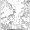 Magical Map Coloring Pages