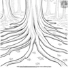 Majestic Redwood Roots Coloring Pages