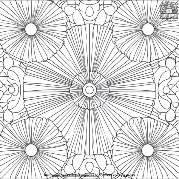 Mandala magic coloring pages