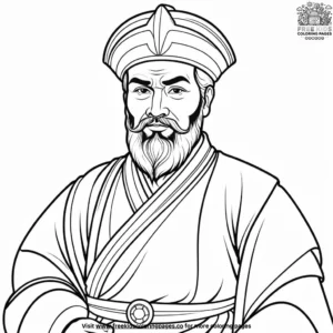 Marco Polo Coloring Pages