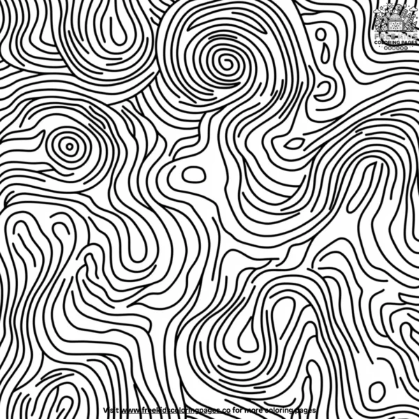 Mindful meanderings coloring pages