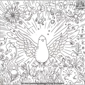 Mindful Wishes Coloring Pages