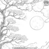 Moon Wish Coloring Pages