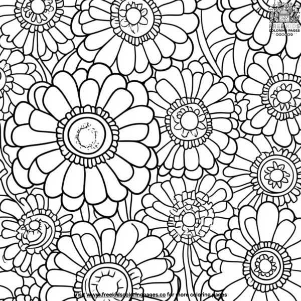 Mosaic rave coloring pages