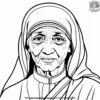 Mother Teresa Coloring Pages