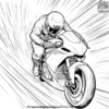 Moto Madness Coloring Pages