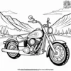 Motorbike Adventure Coloring Pages