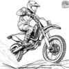 Motorcycle Mayhem Coloring Pages