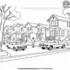 Neighborhood Watch Coloring Pages