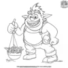 Ogre's Cave Coloring Pages