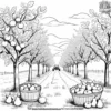 Orchard Harvest Coloring Pages