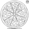 Pineapple Pizza Coloring Pages