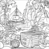 Pirate's Cove Mysteries Coloring Pages