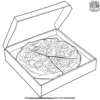 Pizza Box Design Coloring Pages