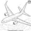 Plane Tail Coloring Pages