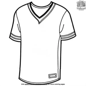 Practice jersey playtime coloring pages