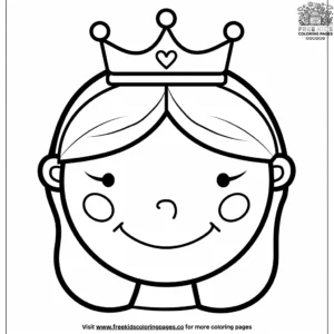 Princess Emoji Coloring Pages