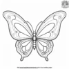 Groovy Butterfly Coloring Pages