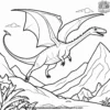 Pterodactyl Sky Adventure Coloring Pages